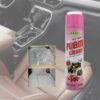 Active foam for dry cleaning for home and car