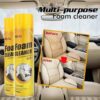 Active foam for dry cleaning for home and car