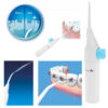 Handheld dental shower, plaque cleaning irrigator