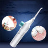 Handheld dental shower, plaque cleaning irrigator