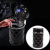 Car ashtray with LED light for stylish and functional use in your vehicle