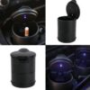 Car ashtray with LED light for stylish and functional use in your vehicle