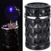 Car ashtray with LED light for stylish and functional use in your vehicle