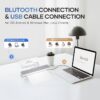 Portable Wireless Mini Printer HPRT MT610 Pro for Android, iOS, and laptops