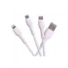 Καλώδιο γρήγορης φόρτισης για τηλέφωνο KLGO Premium Quality: Type C, IOS, MicroUSB – FastCable » Murzl Καλώδιο γρήγορης φόρτισης για τηλέφωνο KLGO Premium Quality