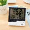Digital thermometer and hygrometer for room, electronic clock with hygrometer and alarm – DigitalRoomClock » Murzl Digital thermometer and hygrometer for room with clock and alarm