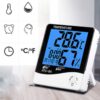 Digital thermometer and hygrometer for room, electronic clock with hygrometer and alarm – DigitalRoomClock » Murzl Digital thermometer and hygrometer for room with clock and alarm