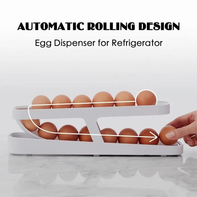 Δίσκος αυγών, διπλός οργανωτής ψυγείου – EggTray » Murzl Δίσκος αυγών, διπλός οργανωτής ψυγείου