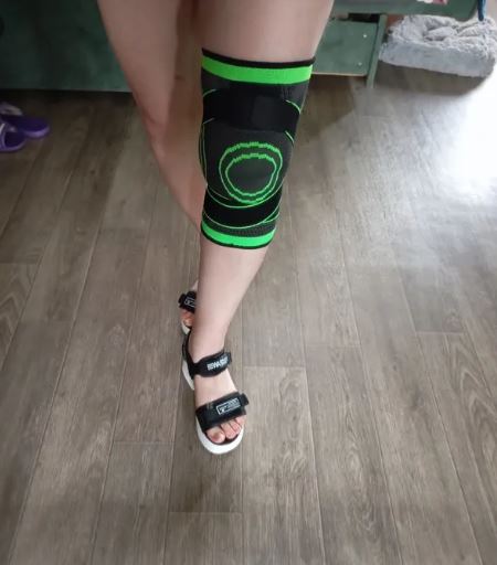 Click to view full screen Ελαστική επιγονατίδα – Elastic knee pad photo review