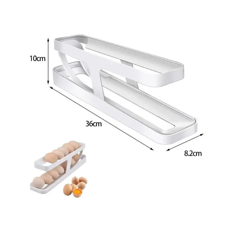 Δίσκος αυγών, διπλός οργανωτής ψυγείου – EggTray » Murzl Δίσκος αυγών, διπλός οργανωτής ψυγείου