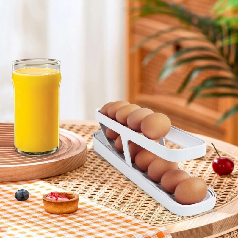 Δίσκος αυγών, διπλός οργανωτής ψυγείου – EggTray » Murzl Δίσκος αυγών, διπλός οργανωτής ψυγείου