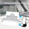 Φορητός ασύρματος μίνι εκτυπωτής 300DPI A4 – Portable Wireless Mini Printer » Murzl Φορητός ασύρματος μίνι εκτυπωτής 300DPI