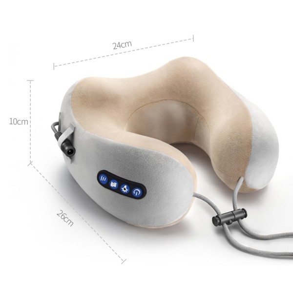 Κολάρο μασάζ λαιμού U-shaped pillow