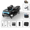 Αναδιπλούμενο drone με 2 κάμερες F169, RGB LED φώτα – Intelligentdrone » Murzl Αναδιπλούμενο drone με 2 κάμερες F169 και RGB LED φώτα