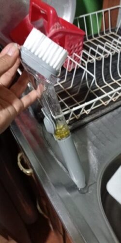 Βούρτσα πλυσίματος πιάτων με δοσομετρητή – Cleaner Pro photo review