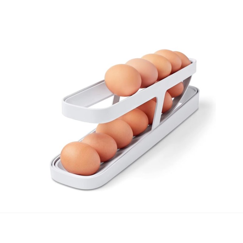 Δίσκος αυγών, διπλός οργανωτής ψυγείου – EggTray » Murzl Δίσκος αυγών, διπλός οργανωτής ψυγείου
