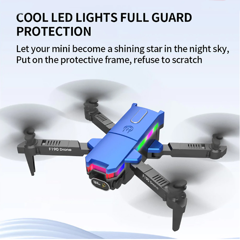 Drone F190 με 4k κάμερα και φώτα