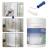 Matte glass paint, 500 ml with roller, for frosting windows and glass doors – Matte Glass Paint » Murzl Matte glass paint 500 ml with roller for frosting windows and glass doors