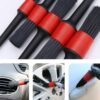Set of 5 multifunctional brushes for car cleaning
