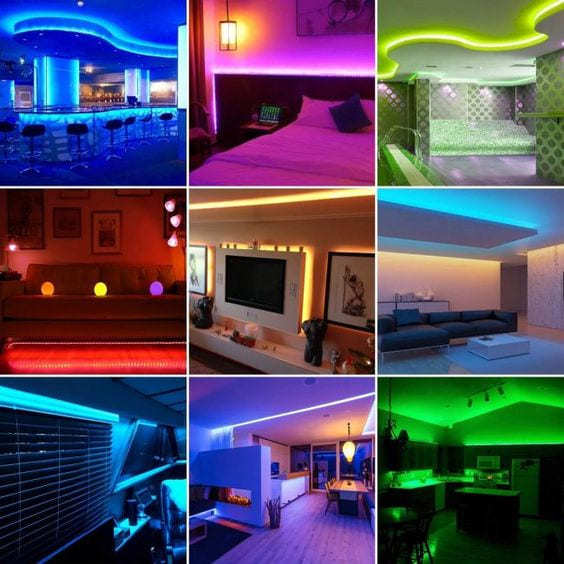 Αυτοκόλλητη RGB LED ταινία 5 μέτρων με τηλεχειριστήριο – RGB LED Strip » Murzl Αυτοκόλλητη RGB LED ταινία 5 μέτρων με τηλεχειριστήριο