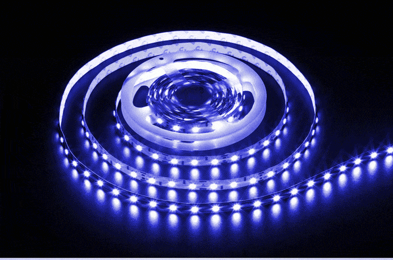 Αυτοκόλλητη RGB LED ταινία 5 μέτρων με τηλεχειριστήριο