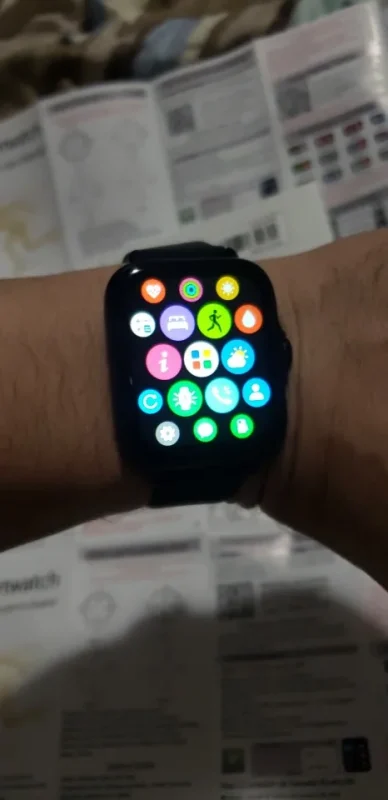 Click to view full screen Smartwatch G66L Full Screen μέτρηση καρδιακού ρυθμού και πίεσης – SmartWatchG66L photo review