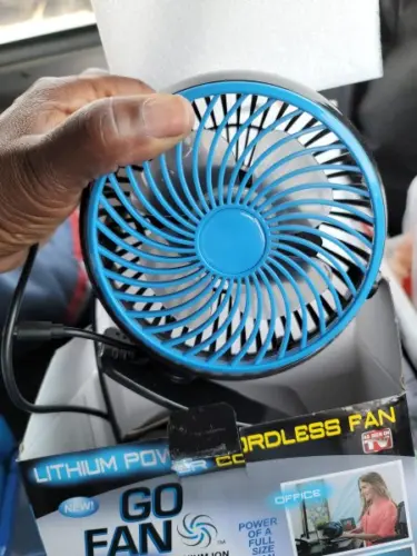 Click to view full screen Δυνατός μίνι ανεμιστήρας με USB – Power Fan photo review