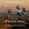 Drone με διπλή κάμερα F195 4K HD – DroneZFR » Murzl Drone με διπλή κάμερα F195 4K HD