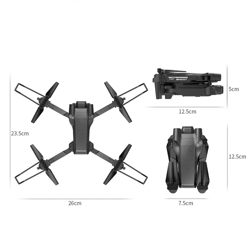 Drone με διπλή κάμερα F195 4K HD