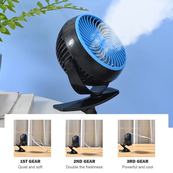 Δυνατός μίνι ανεμιστήρας με USB – Power Fan » Murzl Powerful portable USB fan