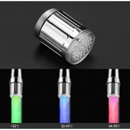 LED ακροφύσιο βρύσης – LED Light » Murzl LED ακροφύσιο βρύσης