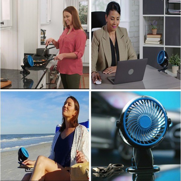 Δυνατός μίνι ανεμιστήρας με USB – Power Fan » Murzl Powerful portable USB fan