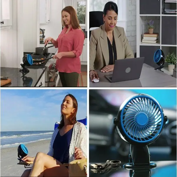 Δυνατός μίνι ανεμιστήρας με USB – Power Fan » Murzl Powerful portable USB fan
