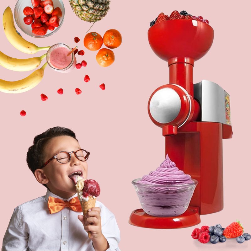 Μηχανή παγωτού φρούτων για το σπίτι – Fruit yogurt machine » Murzl Μηχανή παγωτού φρούτων για υγιεινό σπιτικό παγωτό